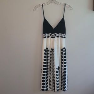 Black and white sundress